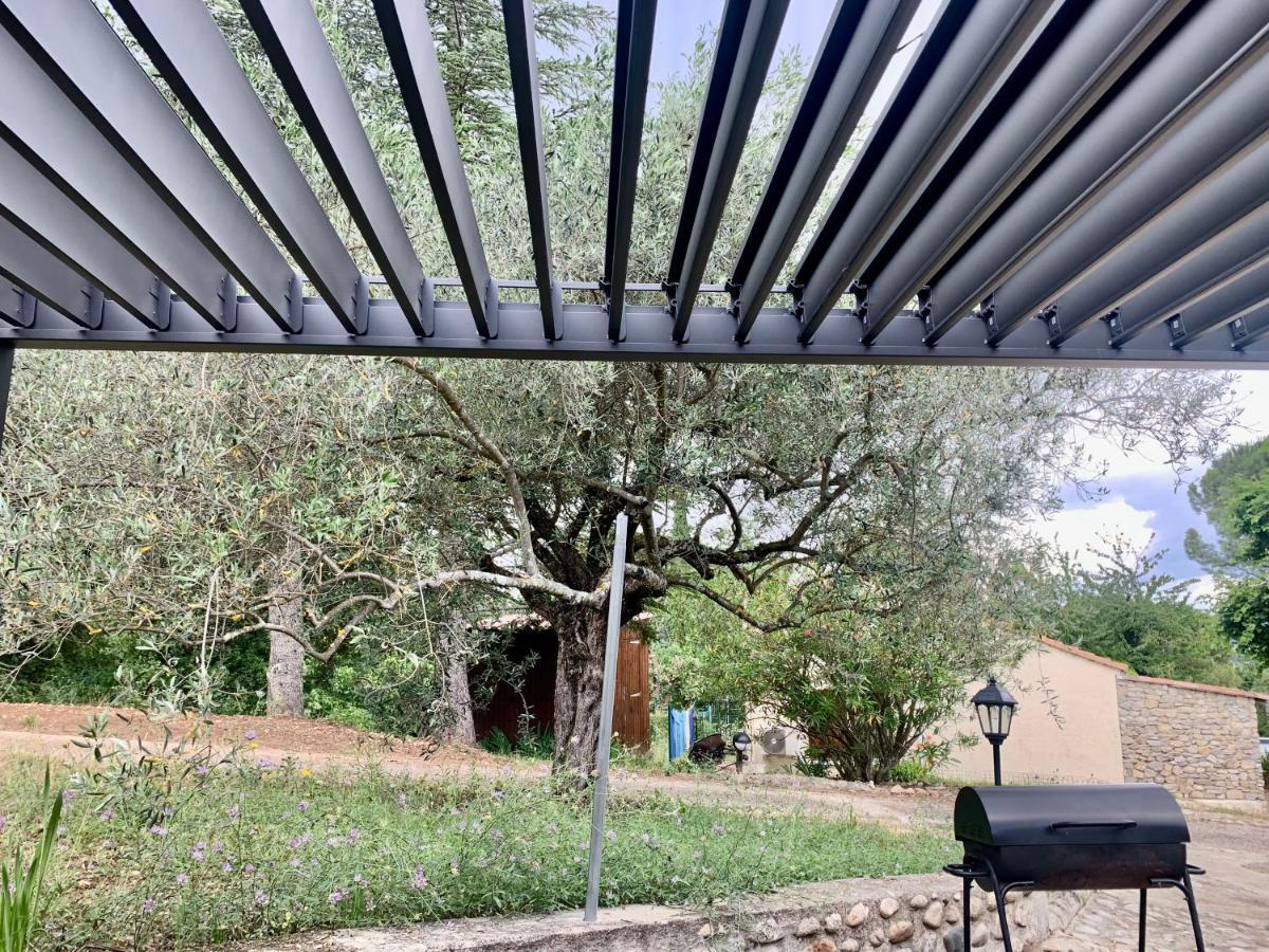 Hebergements Des Posas Sampzon Exterior foto